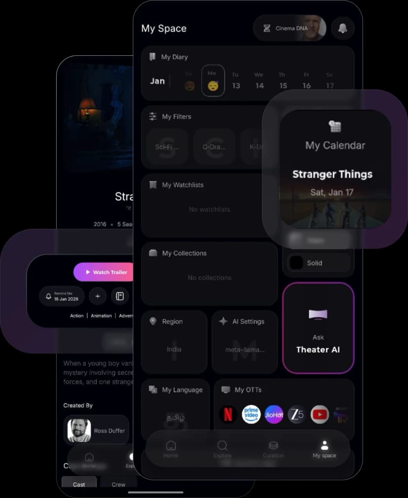 My Calendar - Release notifications and schedule